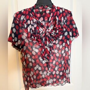 Lafayette 148 Silk Blouse